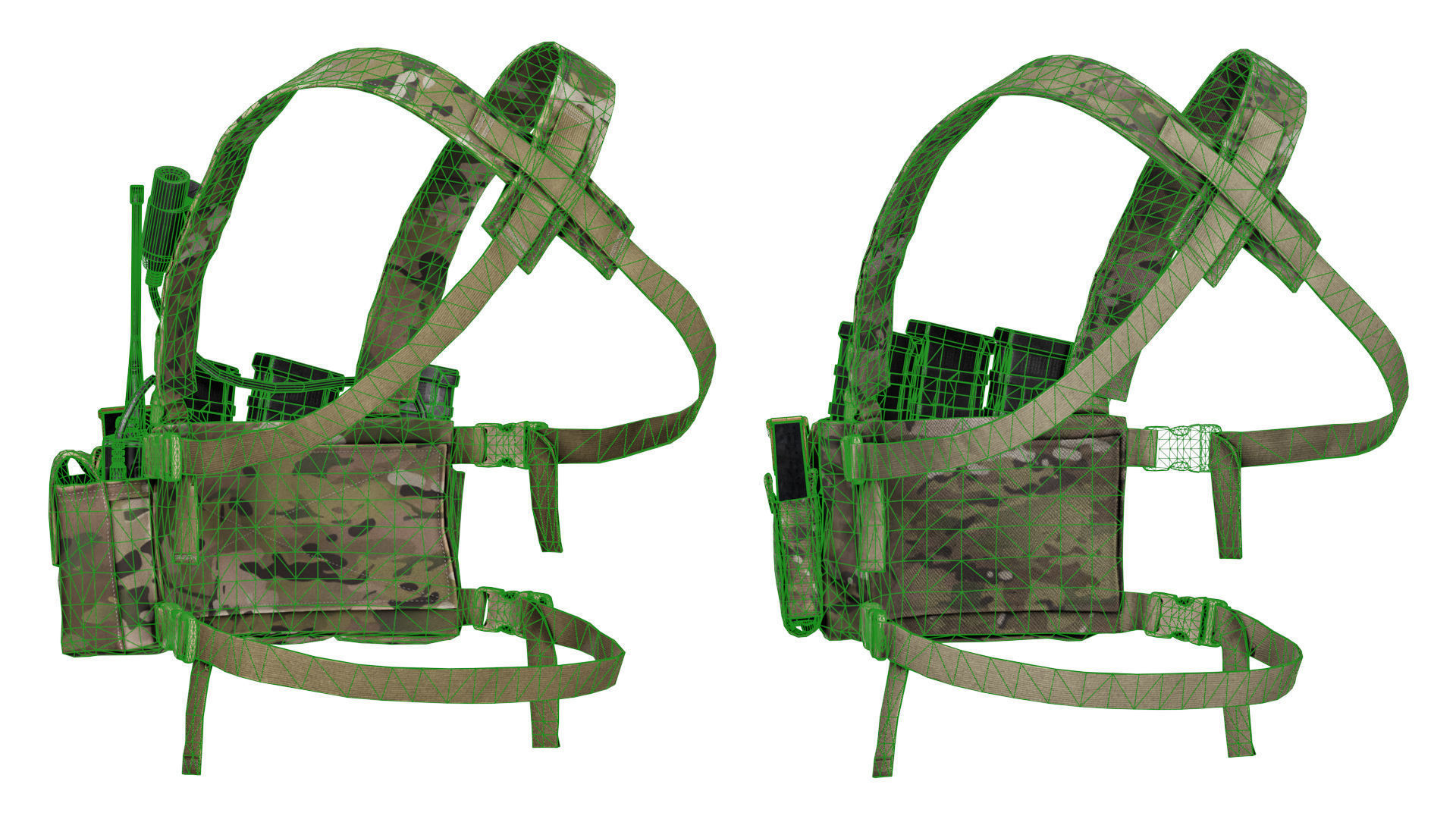 HALEY STRATEGIC D3CRXM CHEST RIG Low-poly 3D model_10