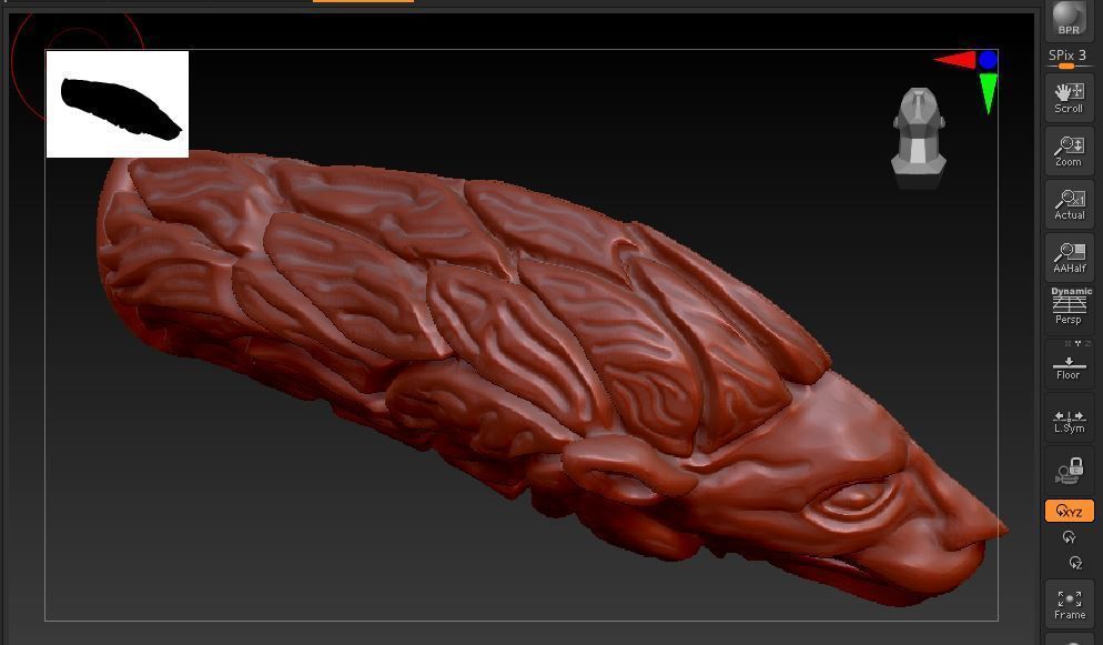 Lion 06 t complete fix 3D print model_11