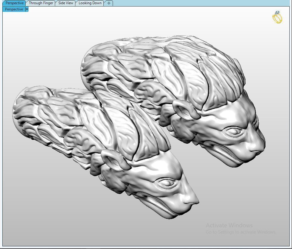 Lion 06 t complete fix 3D print model_1