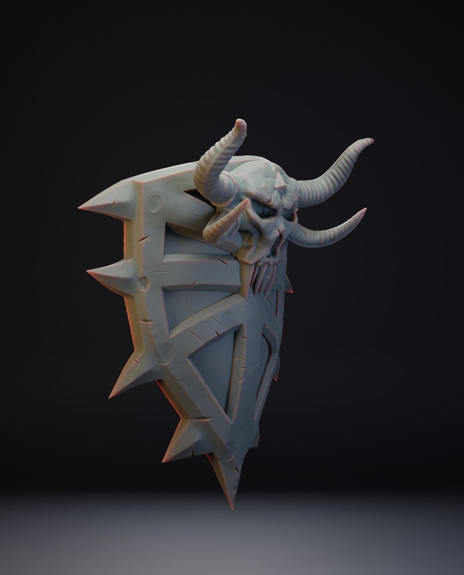 Face of Death - Hungering Cold - World of Warcraft 3D print model_1