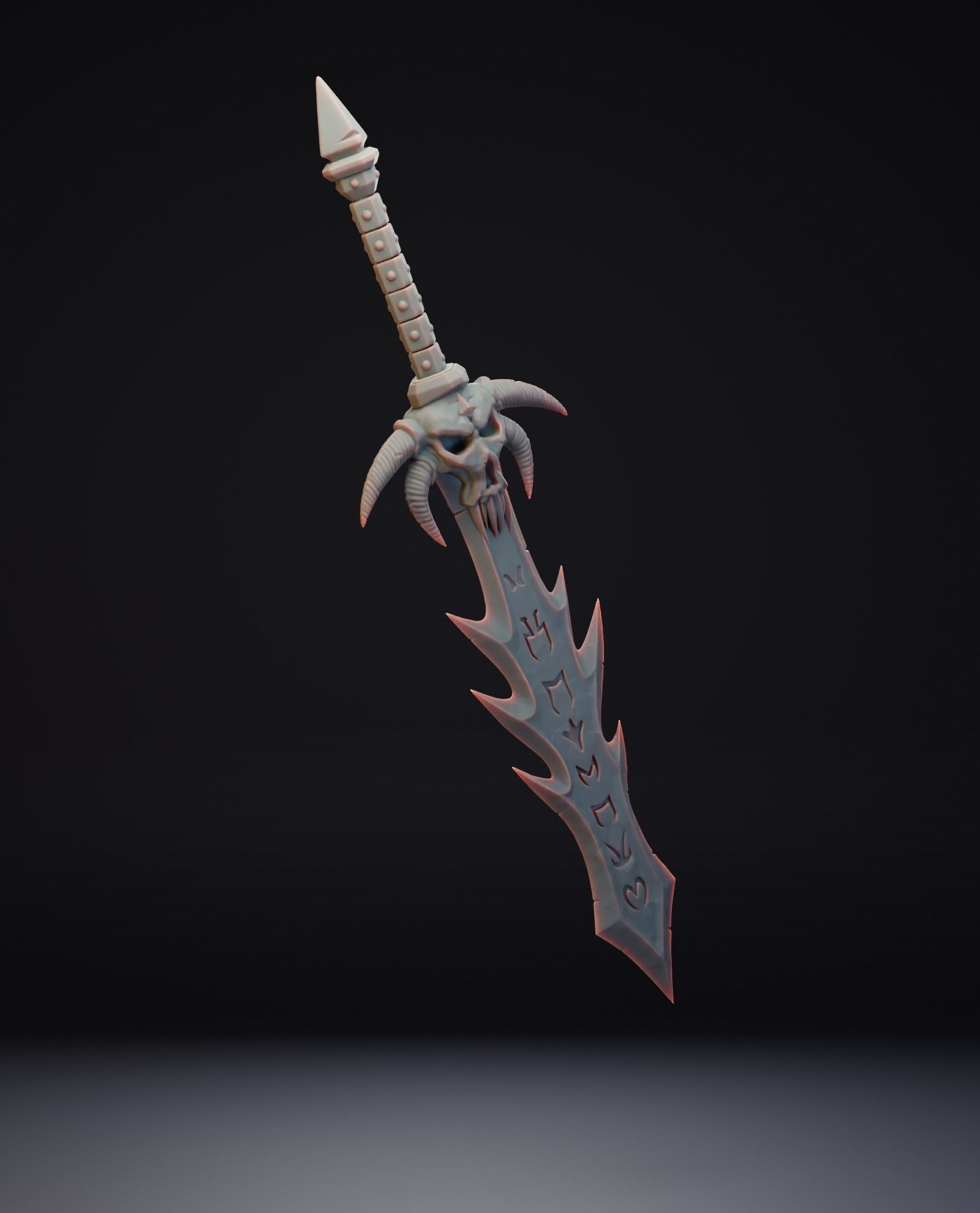 Face of Death - Hungering Cold - World of Warcraft 3D print model_2