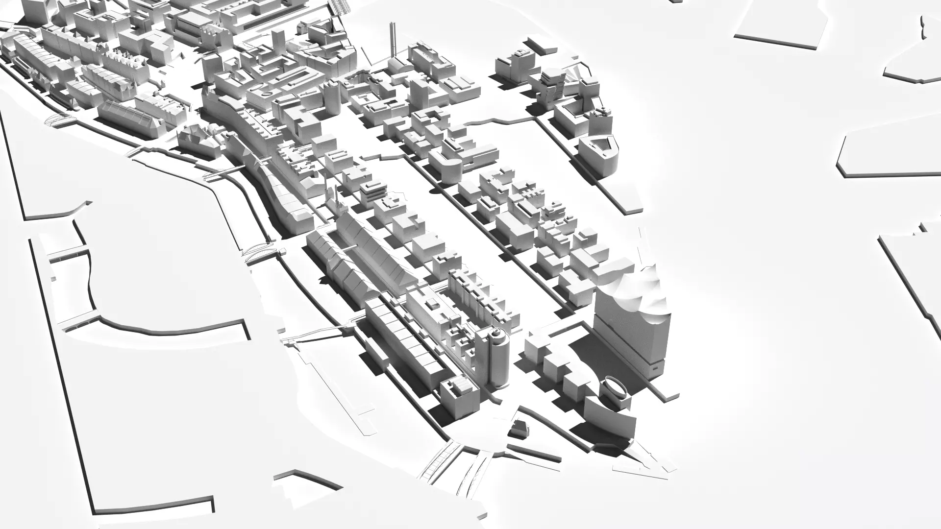 HafenCity Hamburg Germany 3D model_0