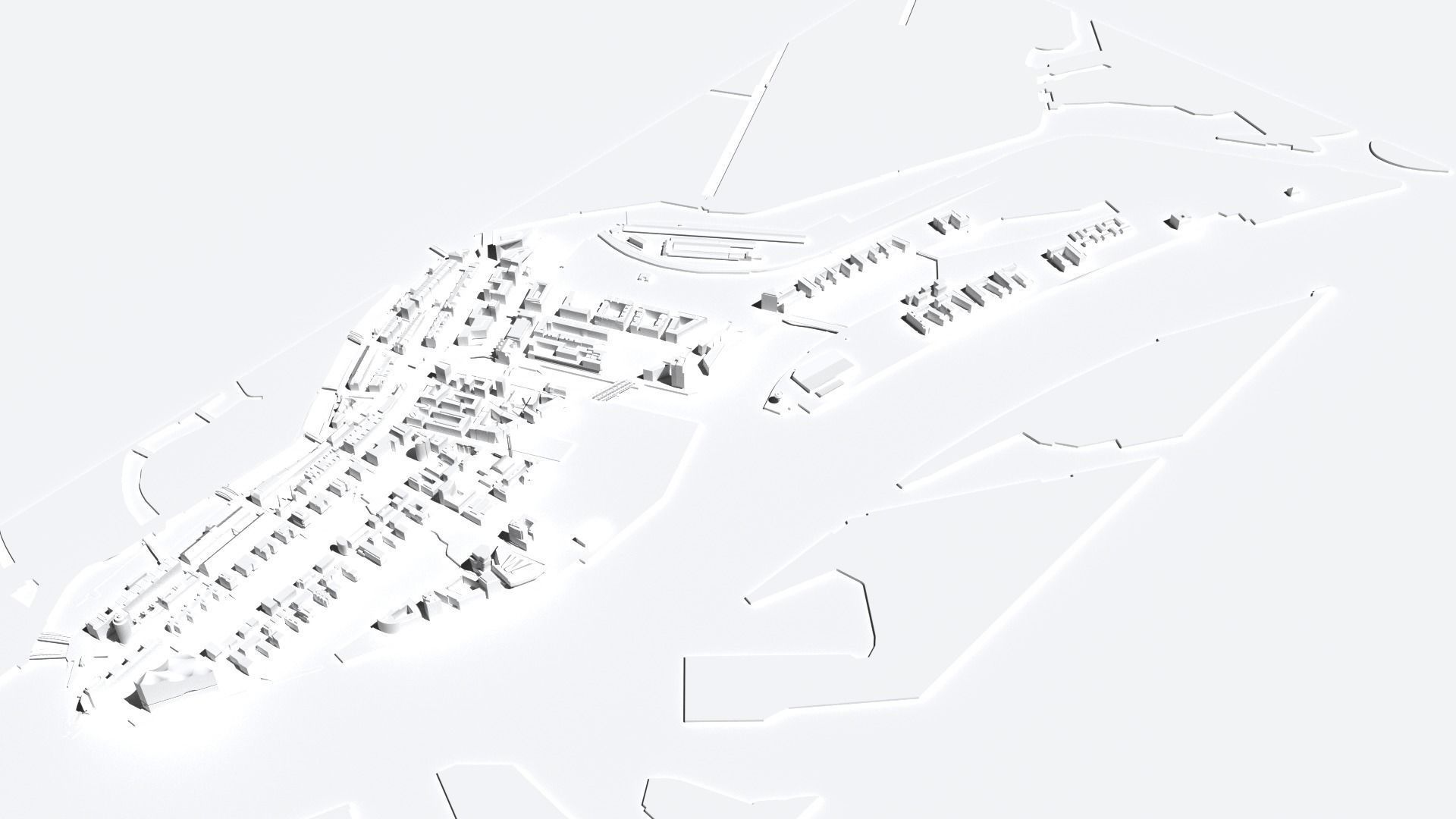 HafenCity Hamburg Germany 3D model_1