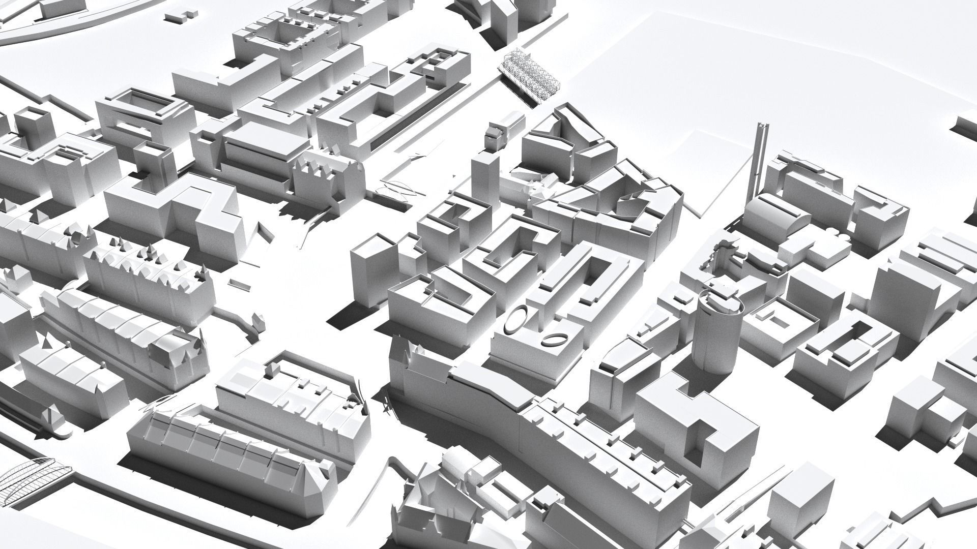 HafenCity Hamburg Germany 3D model_3