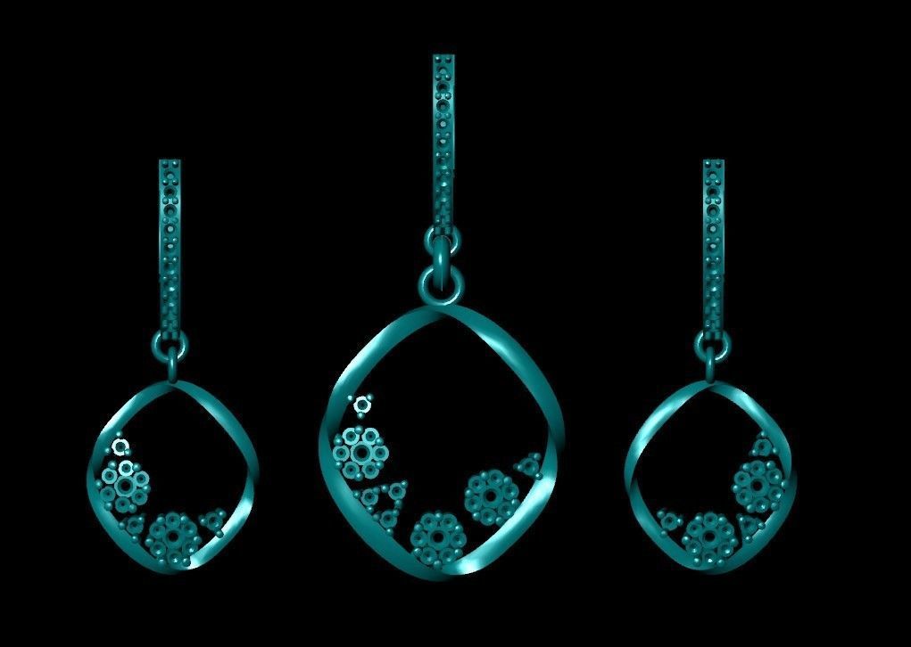 Women pendant 3D print model 3D print model_1