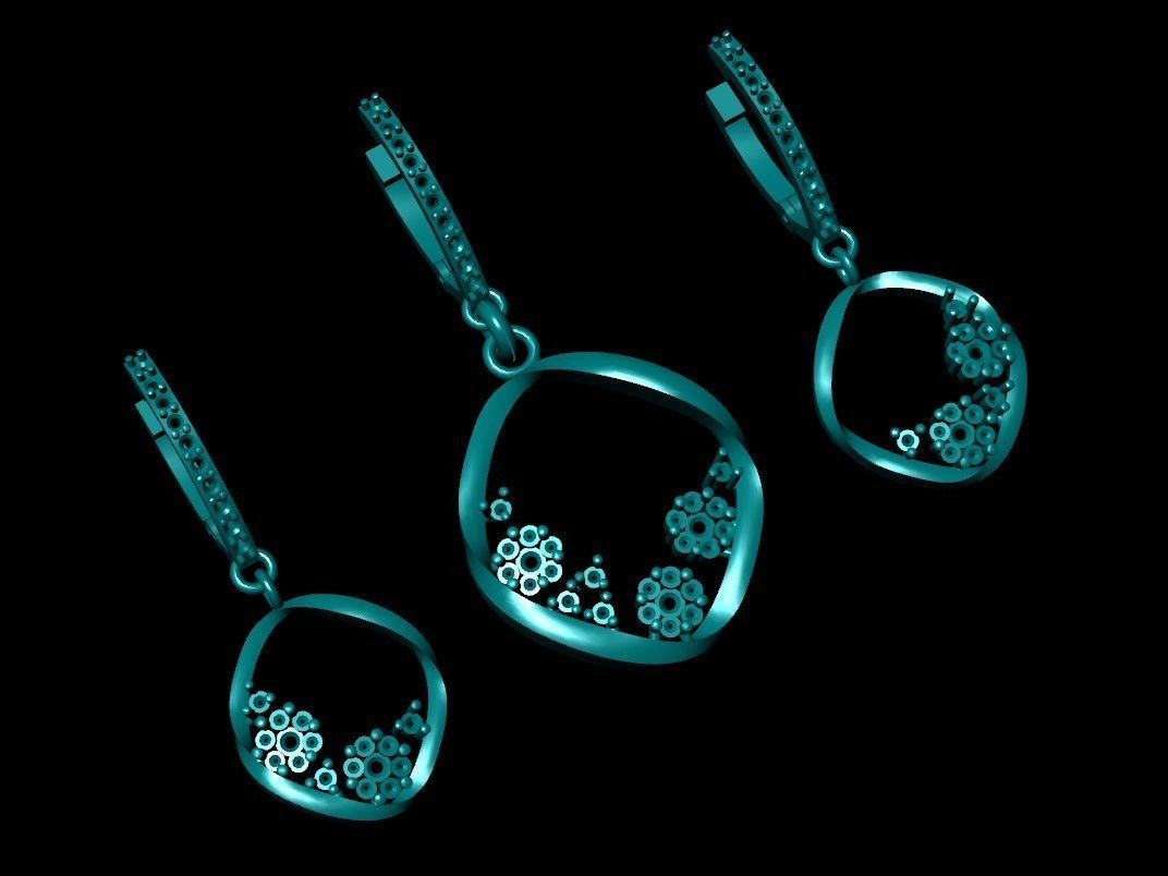 Women pendant 3D print model 3D print model_2