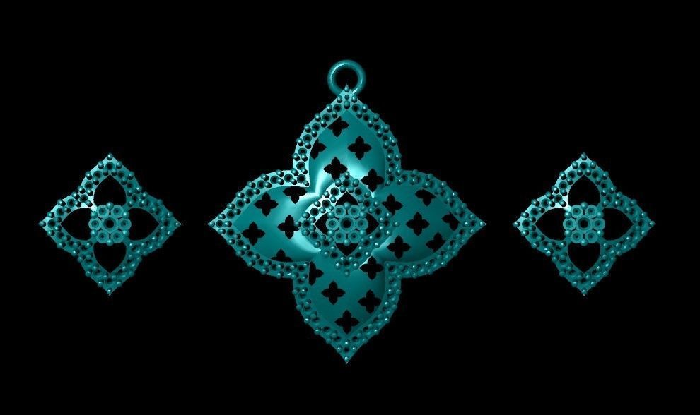 Women pendant 3D print model 3D print model_1