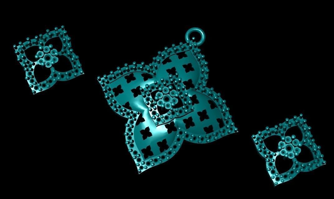 Women pendant 3D print model 3D print model_2