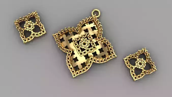 Women pendant 3D print model
