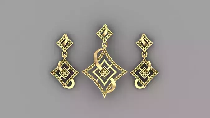 Women pendant 3D print model