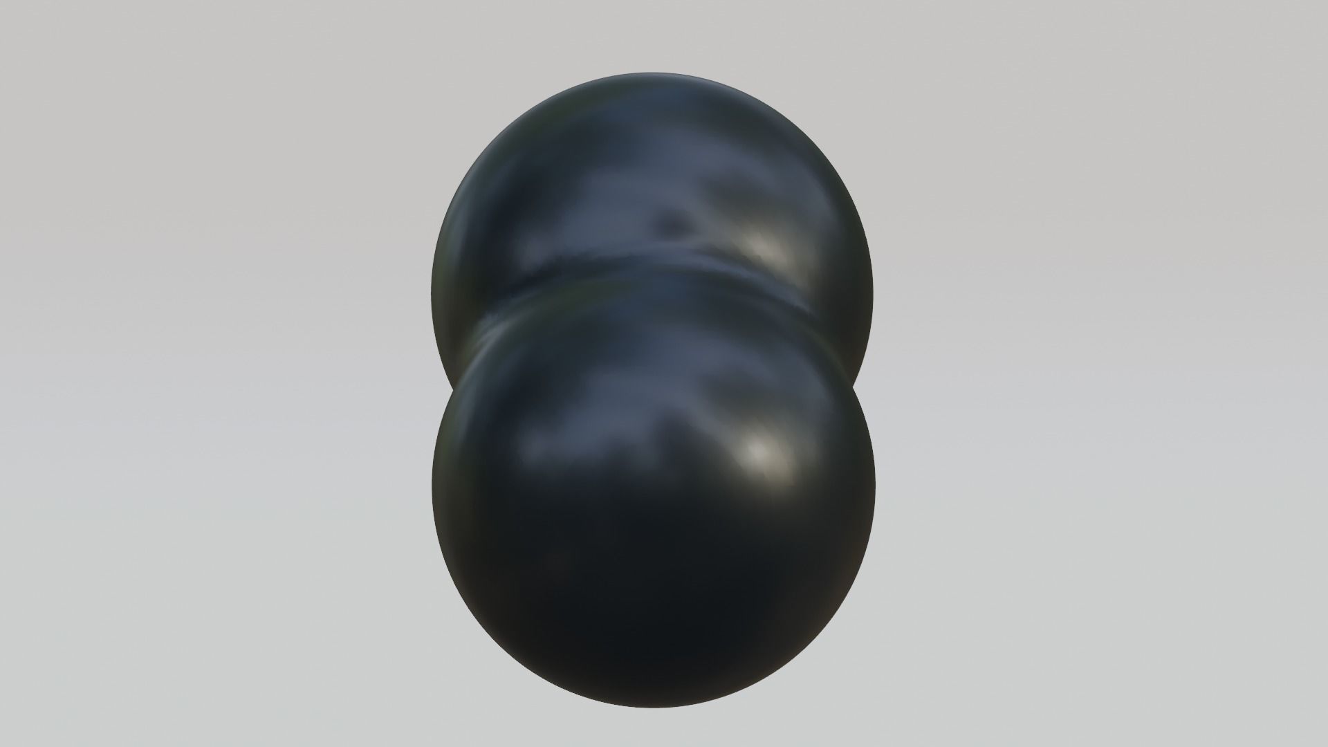 Black Cloud Low-poly 3D model_6