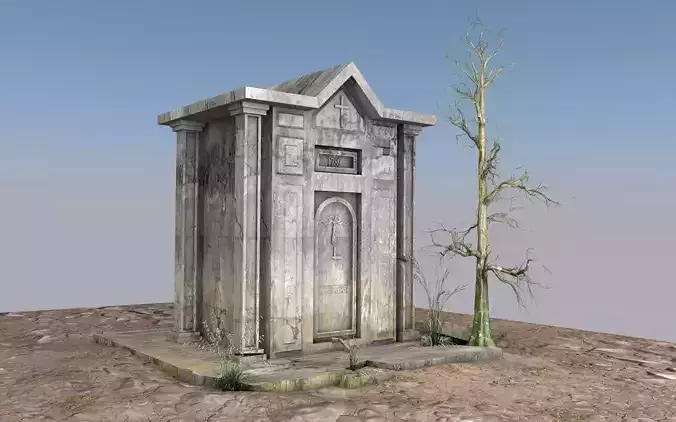 Cemetery 3d model
