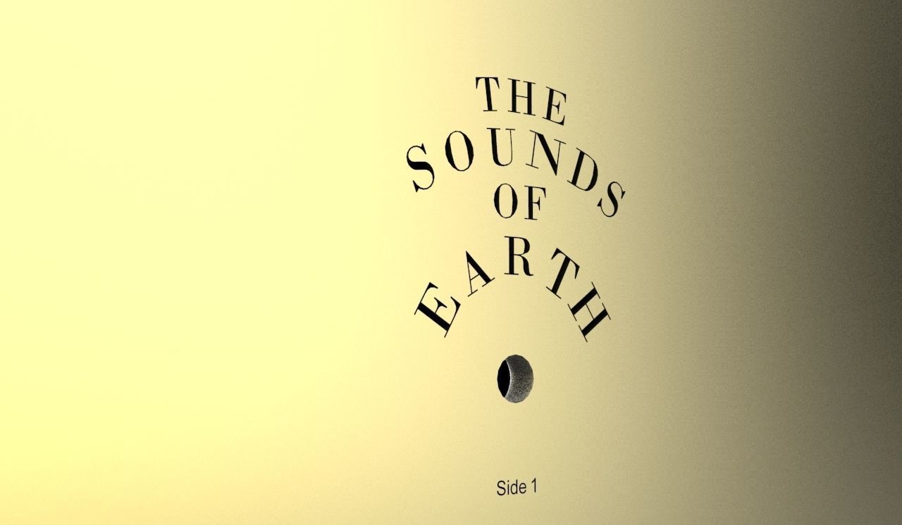 Voyager Golden Record Pendant 3D print model_13