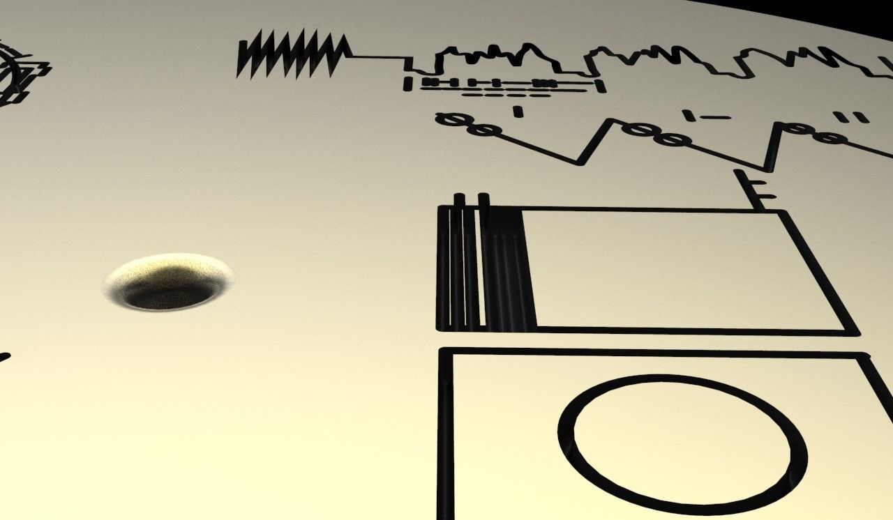 Voyager Golden Record Pendant 3D print model_14