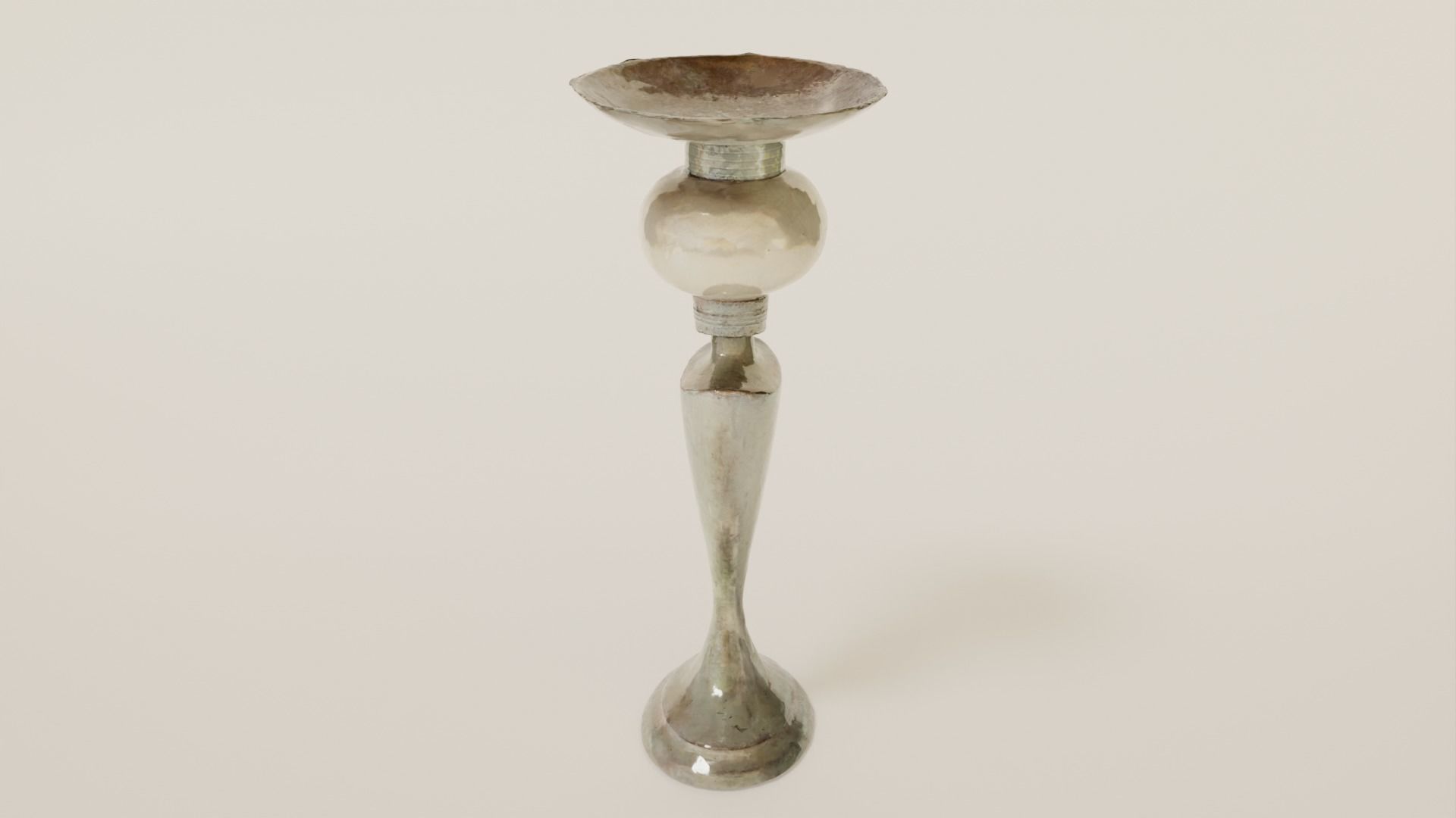 Photogrammetry Scanned Decorative Object Realistic Low-poly 3D model_19