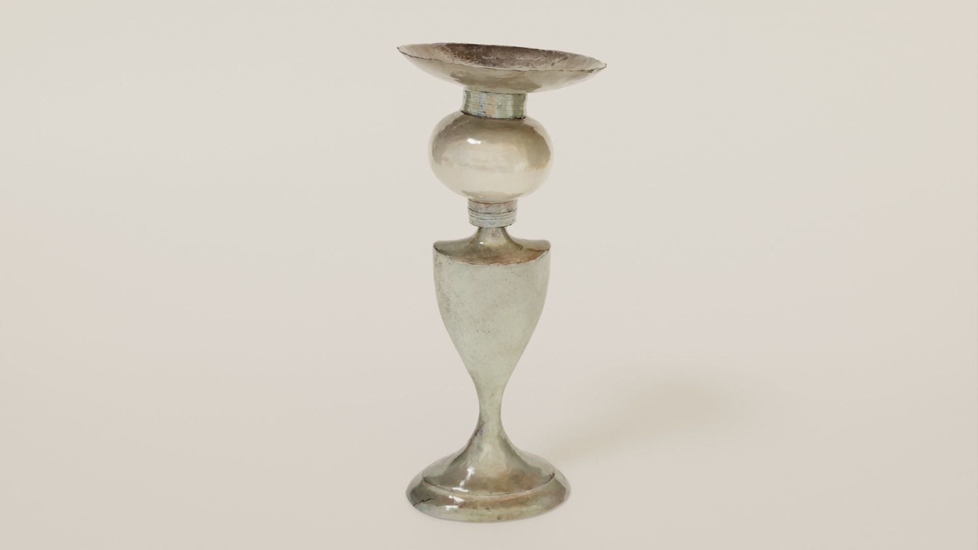 Photogrammetry Scanned Decorative Object Realistic Low-poly 3D model_5