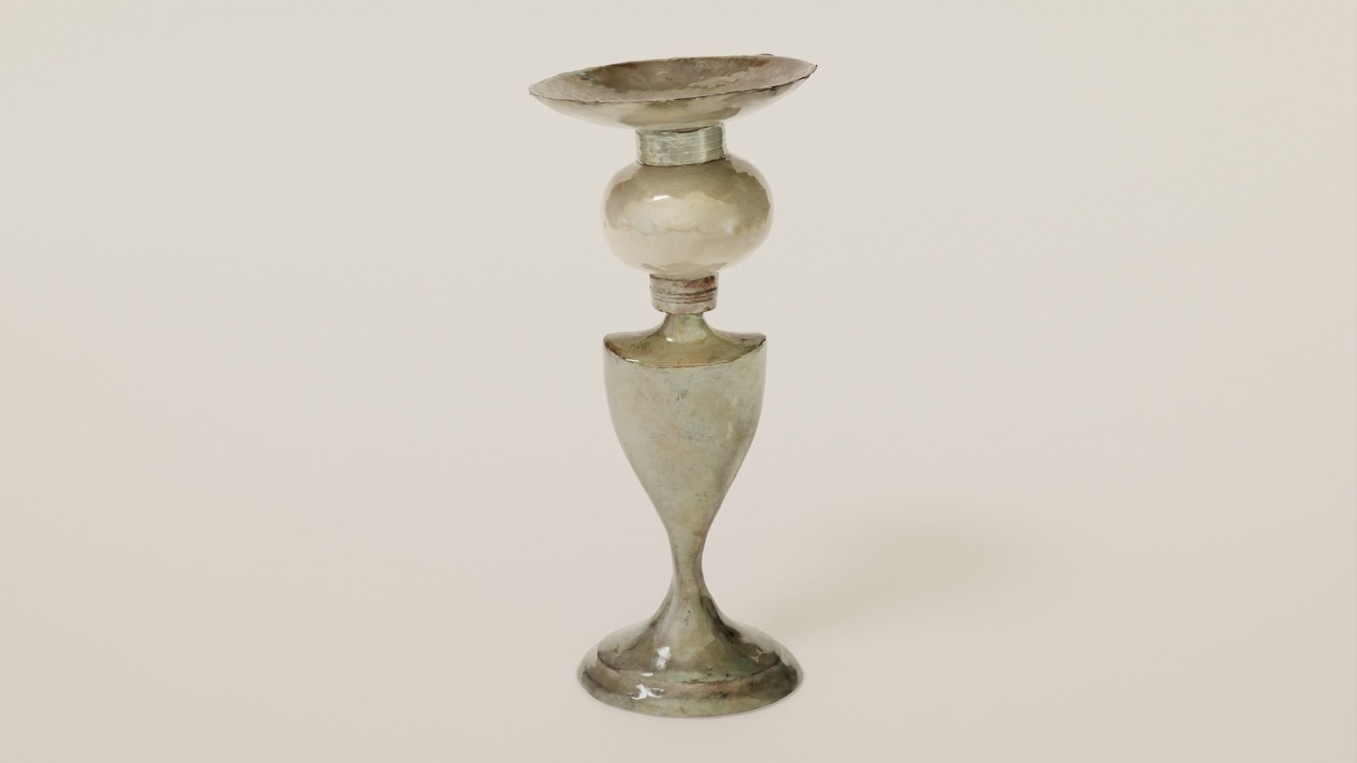 Photogrammetry Scanned Decorative Object Realistic Low-poly 3D model_15