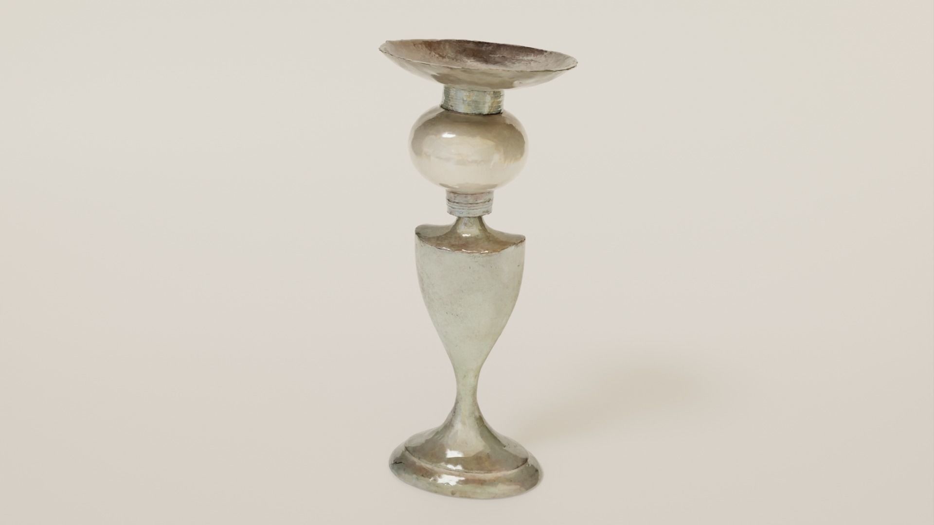 Photogrammetry Scanned Decorative Object Realistic Low-poly 3D model_24