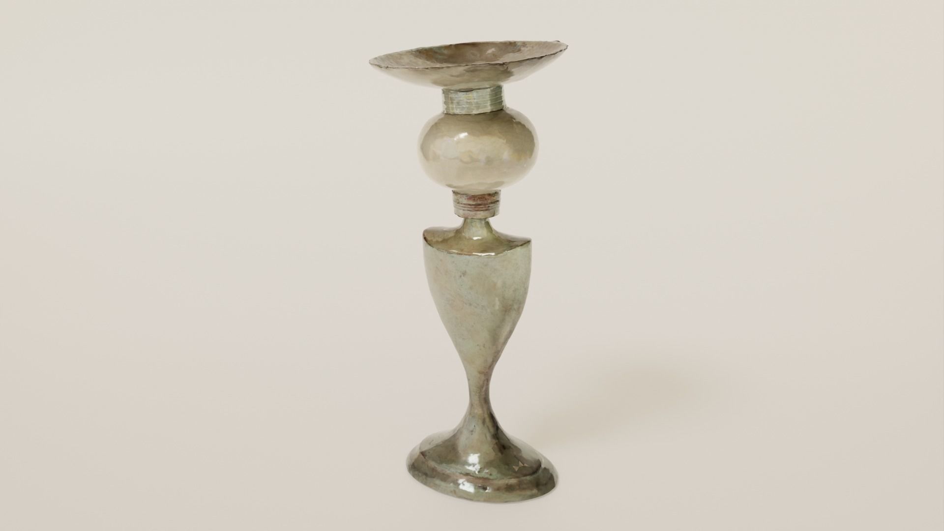 Photogrammetry Scanned Decorative Object Realistic Low-poly 3D model_14