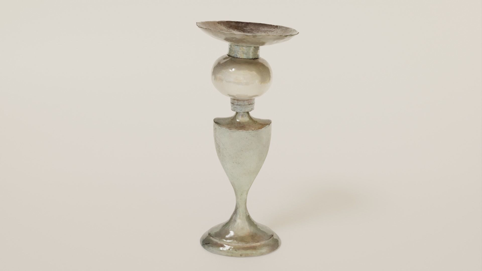 Photogrammetry Scanned Decorative Object Realistic Low-poly 3D model_26