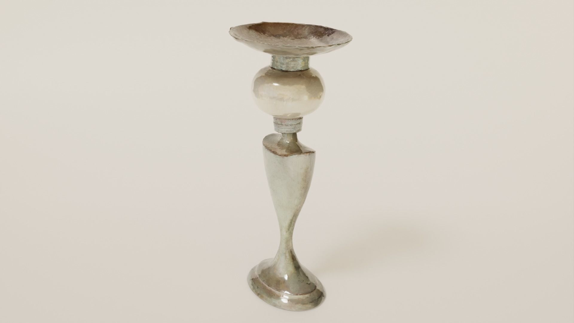 Photogrammetry Scanned Decorative Object Realistic Low-poly 3D model_21