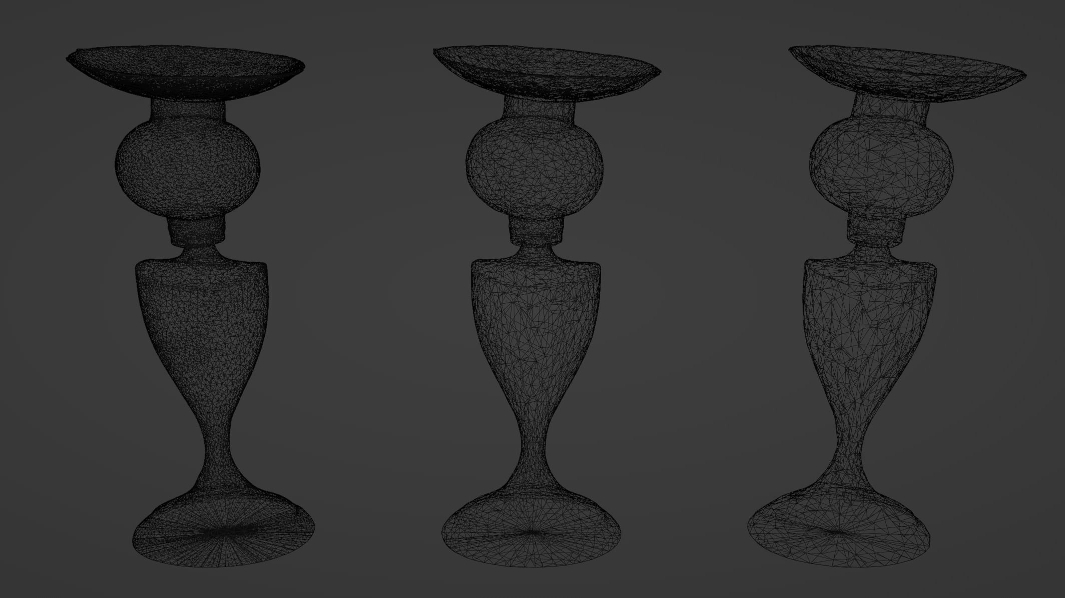Photogrammetry Scanned Decorative Object Realistic Low-poly 3D model_2