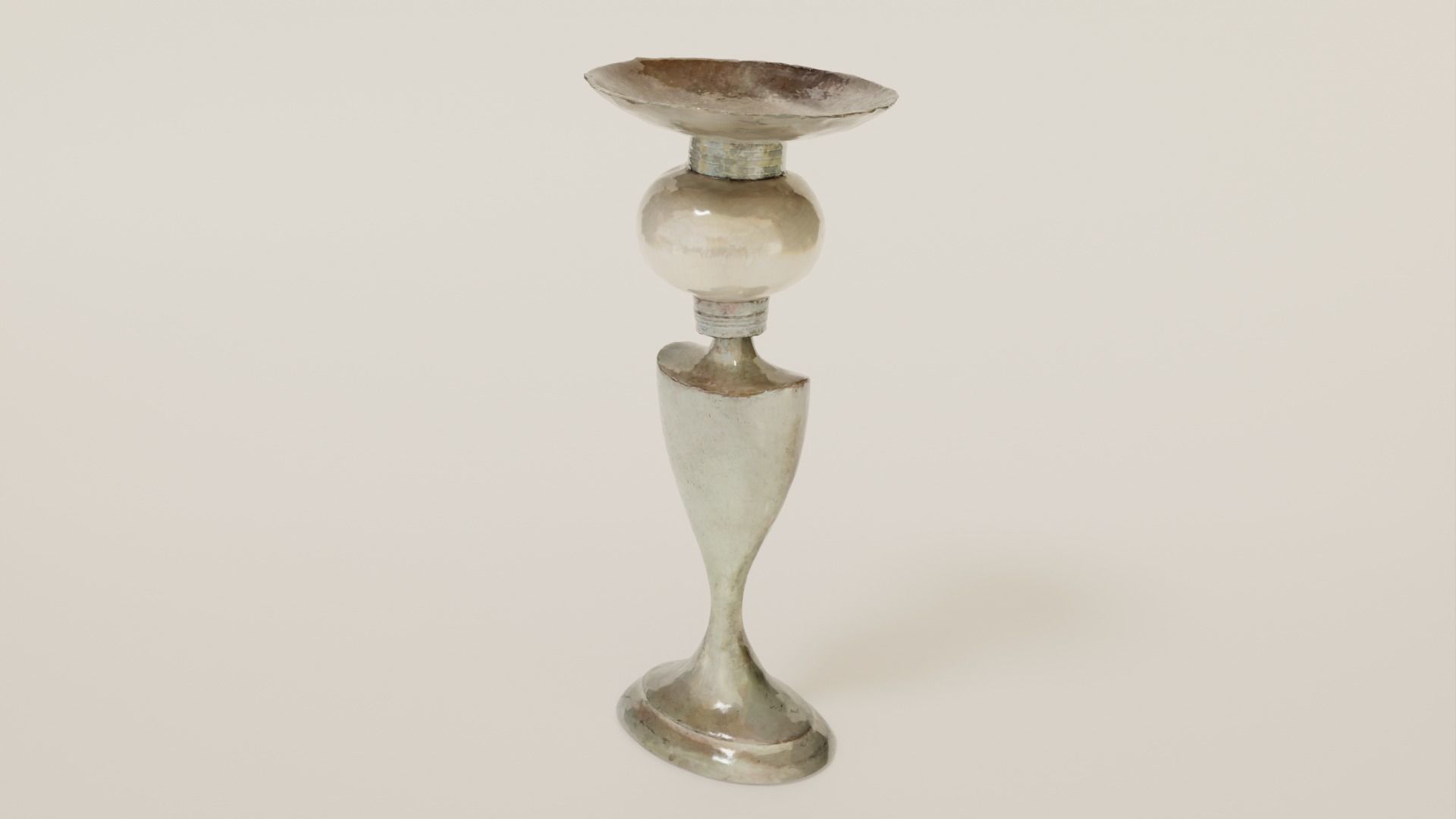 Photogrammetry Scanned Decorative Object Realistic Low-poly 3D model_22