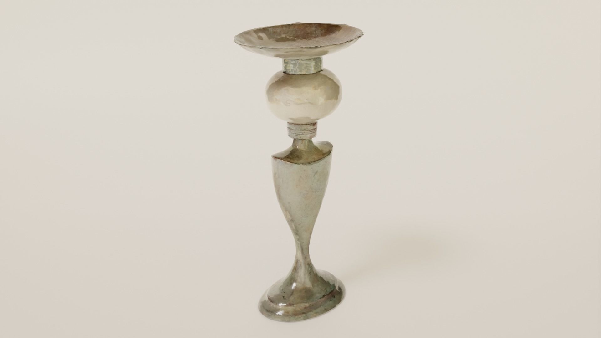 Photogrammetry Scanned Decorative Object Realistic Low-poly 3D model_17