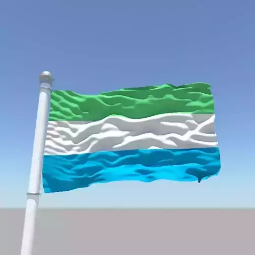 Sierra Leone flag