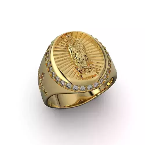 Virgin of Guadalupe ring