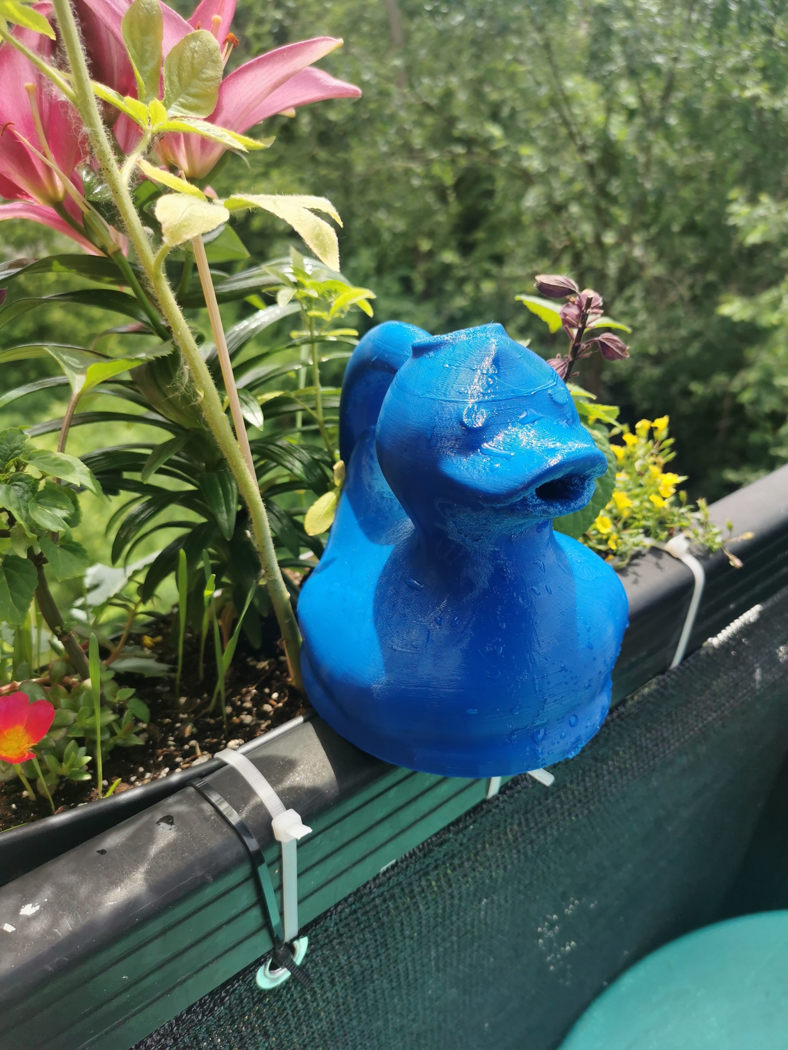 ducky watering can 3D print model_1