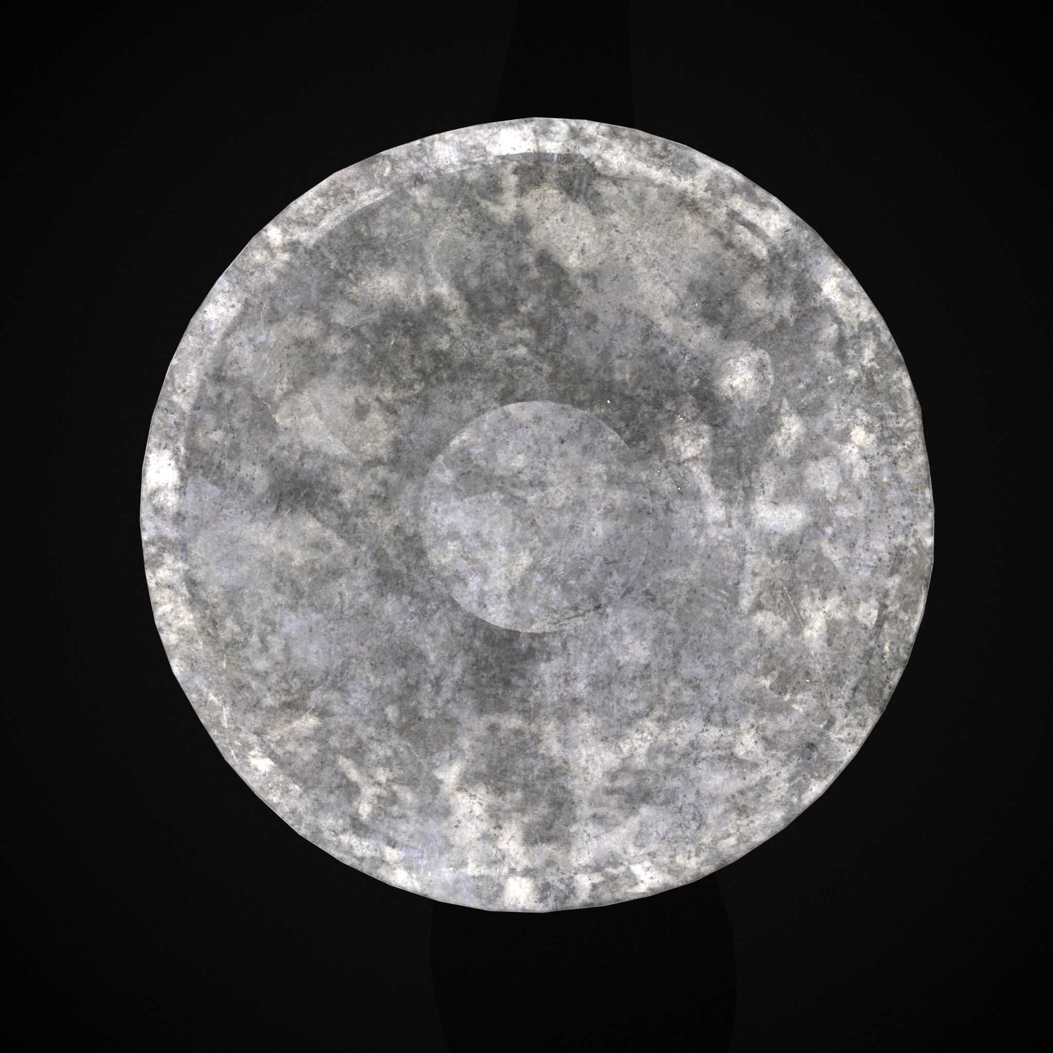 Small Garden Planter Low-poly 3D model_5