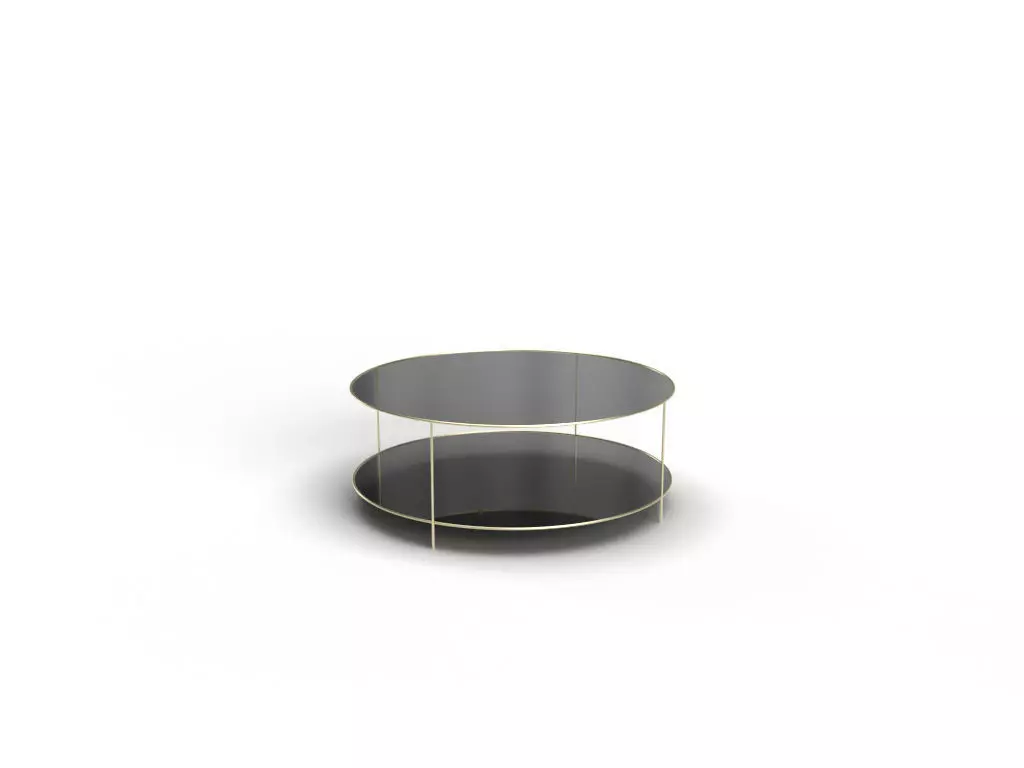 Round Tea Table Free 3D model