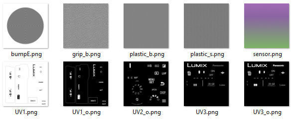 Panasonic Lumix DC-S5 II with lens 3D model_35