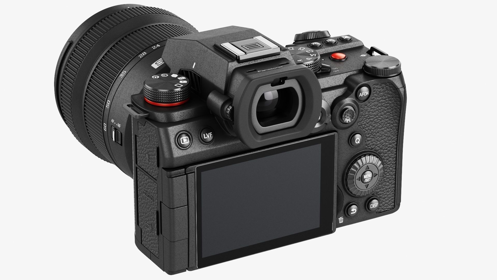 Panasonic Lumix DC-S5 II with lens 3D model_10