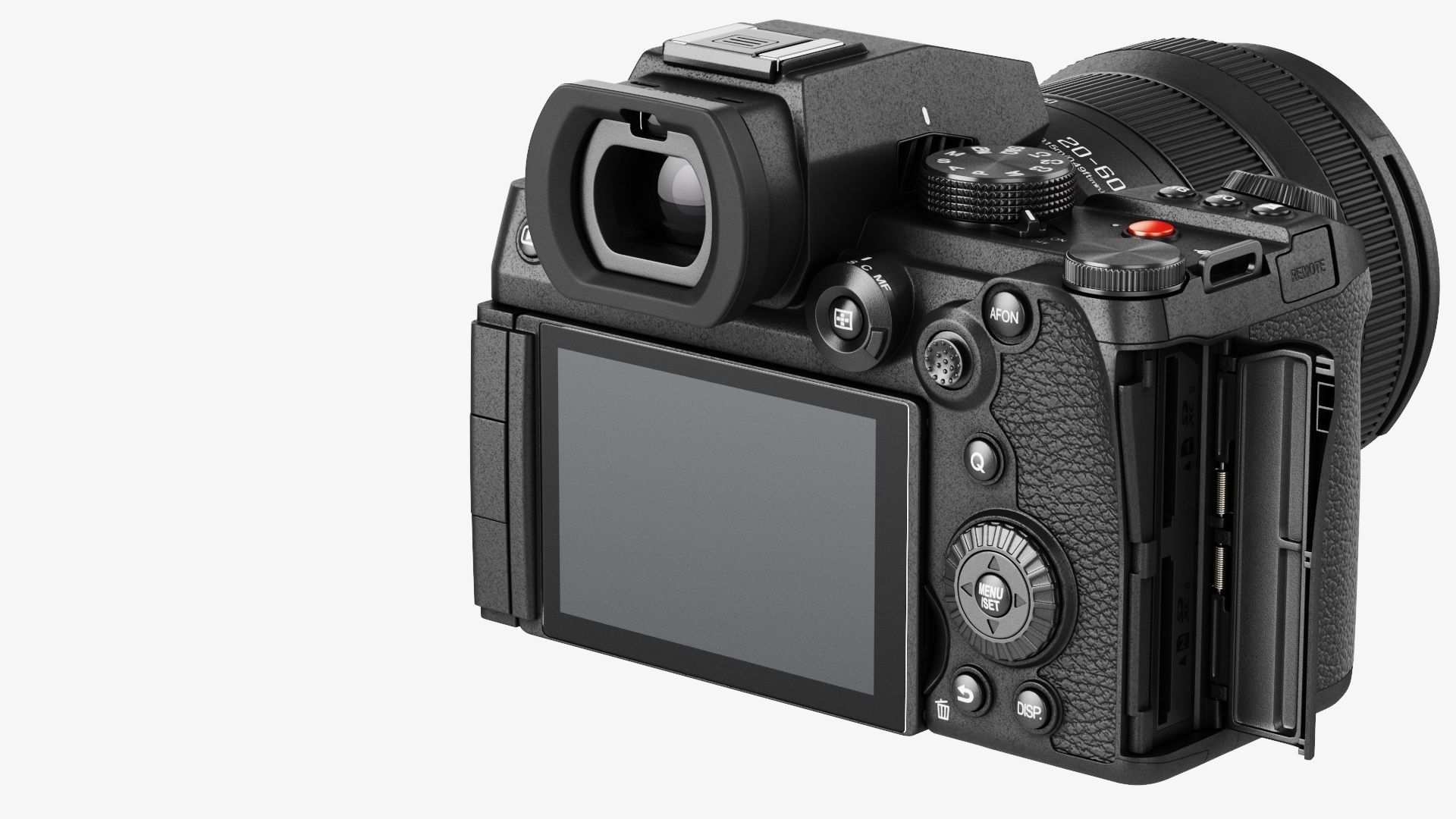 Panasonic Lumix DC-S5 II with lens 3D model_13