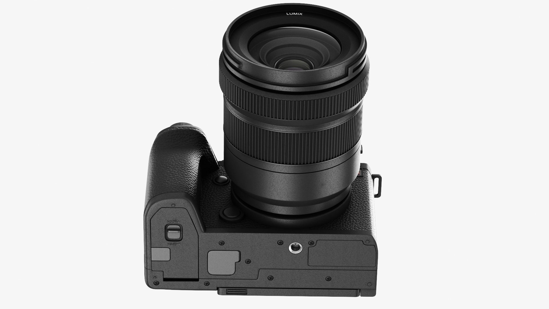 Panasonic Lumix DC-S5 II with lens 3D model_19