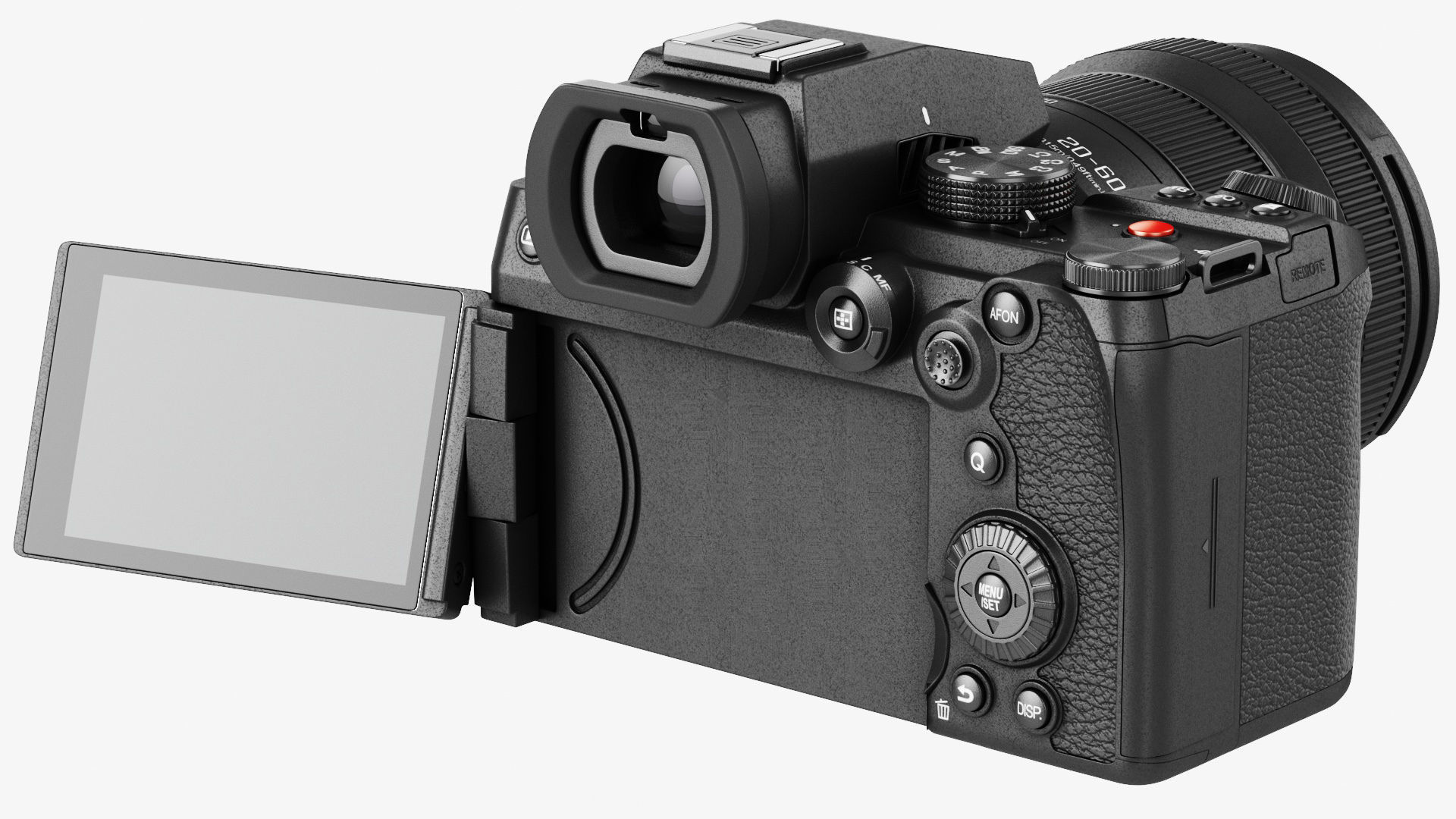 Panasonic Lumix DC-S5 II with lens 3D model_15