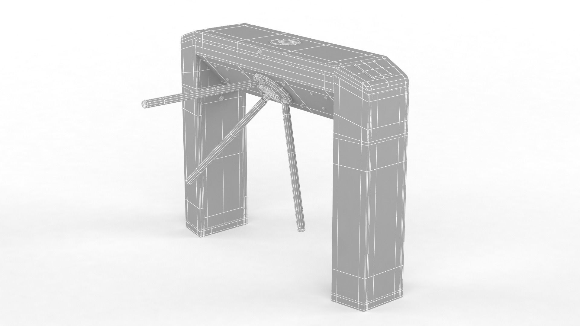 Turnstile Gate 3D model_10