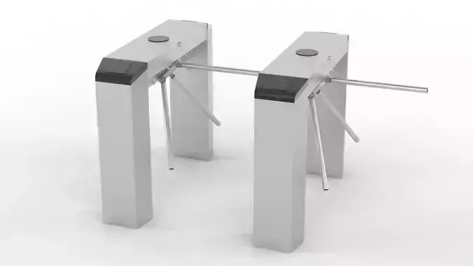 Turnstile Gate 3D model