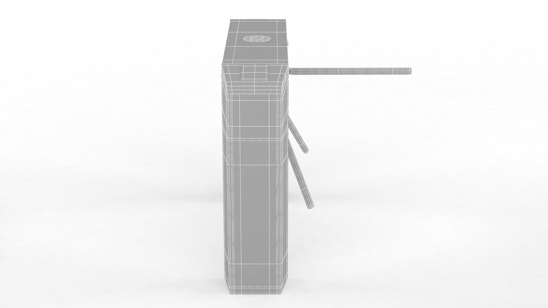 Turnstile Gate 3D model_7