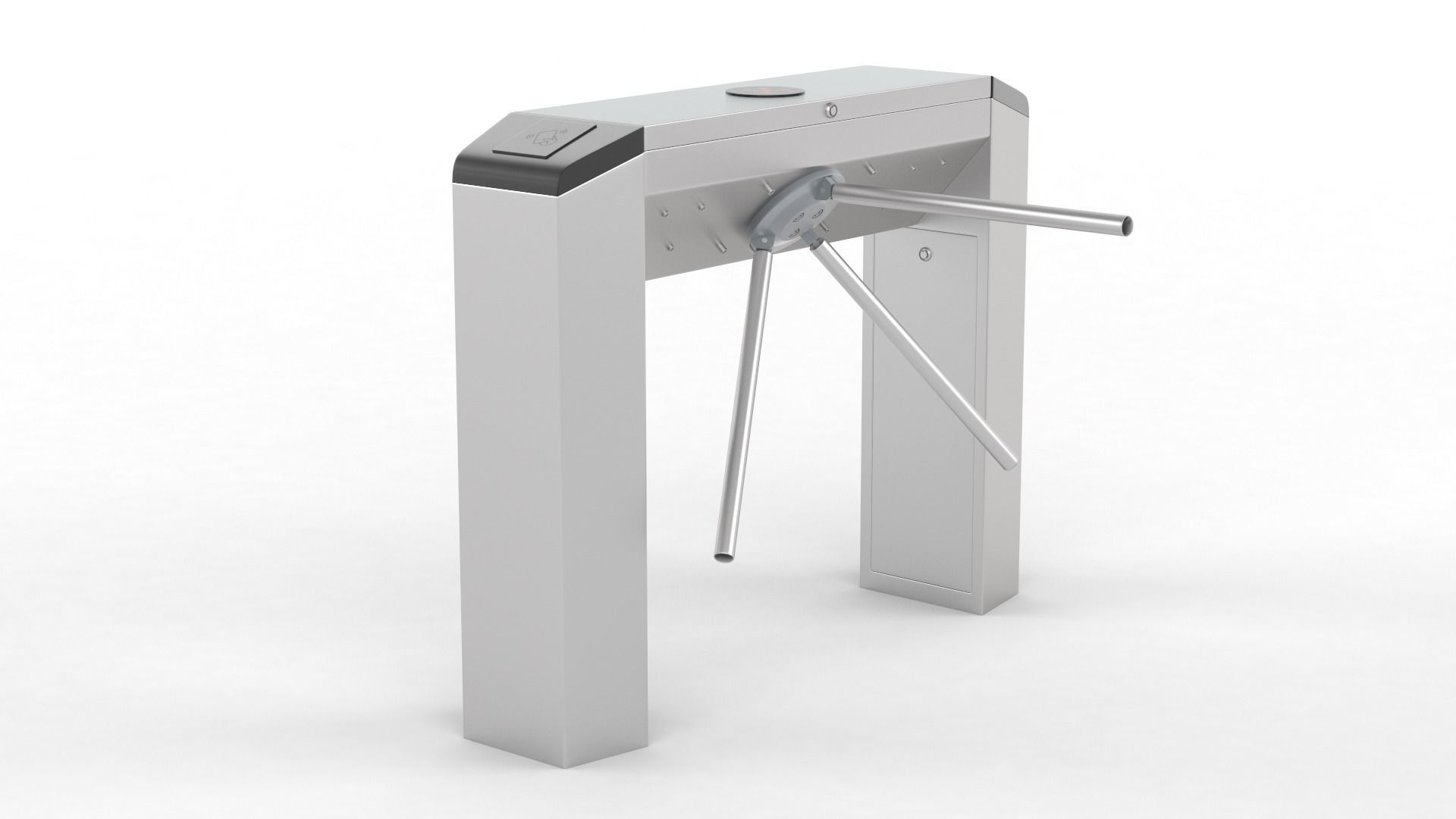 Turnstile Gate 3D model_2