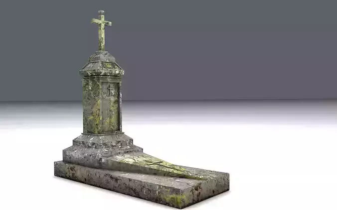 Cemetery 3d model