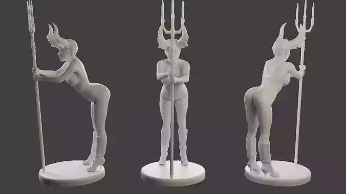 Dark Queen DQ1 003 3D print model Dark Queen DQ1 003 3D print model