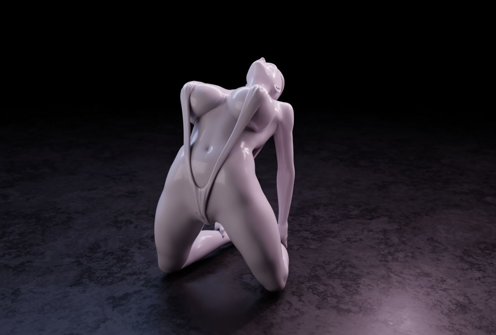 Sexy girl 106 3D print model_7