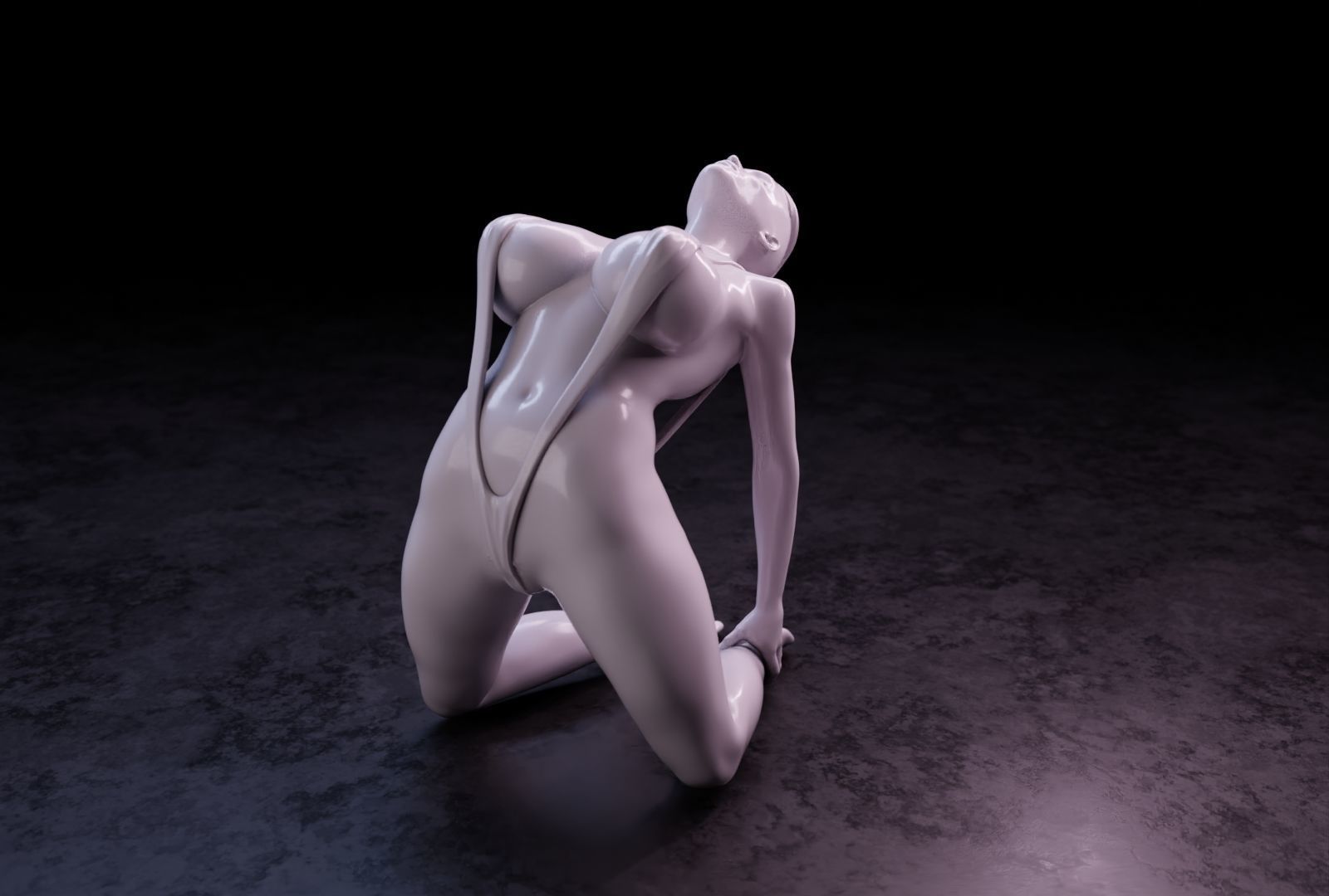 Sexy girl 106 3D print model_8
