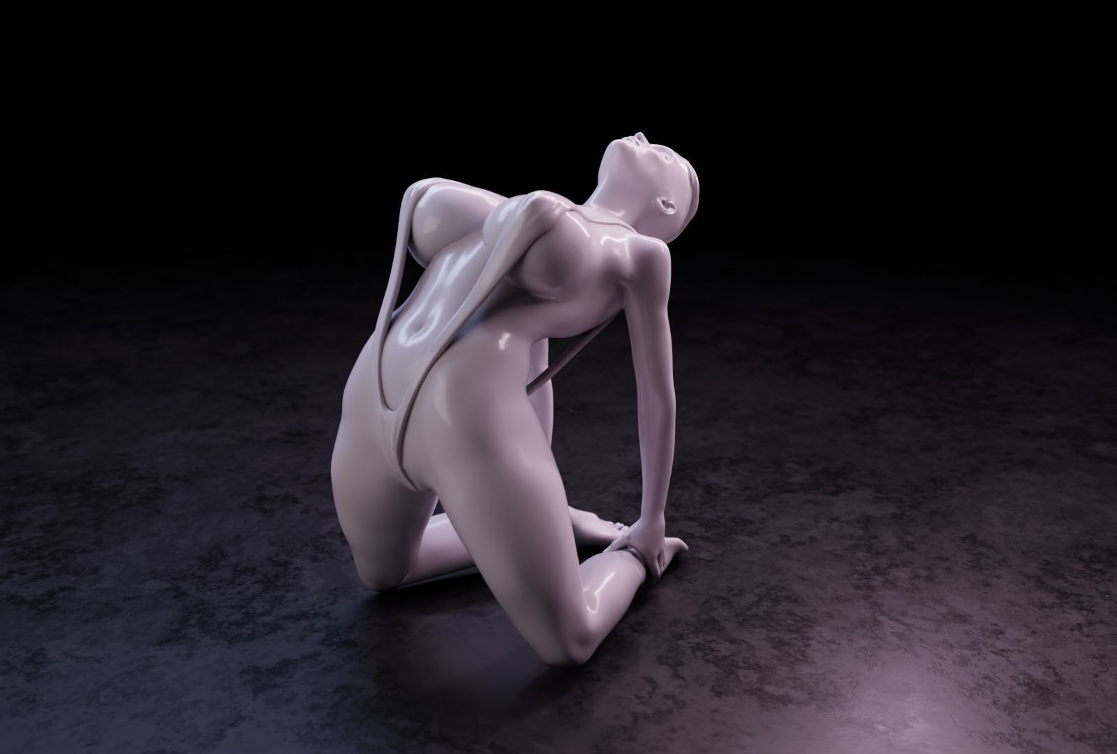 Sexy girl 106 3D print model_9