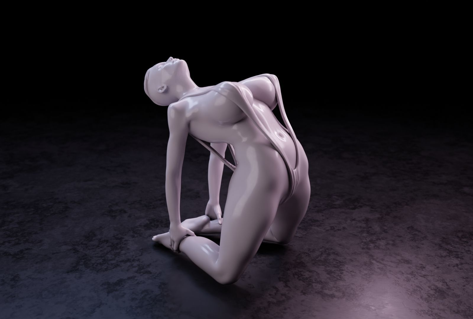 Sexy girl 106 3D print model_34
