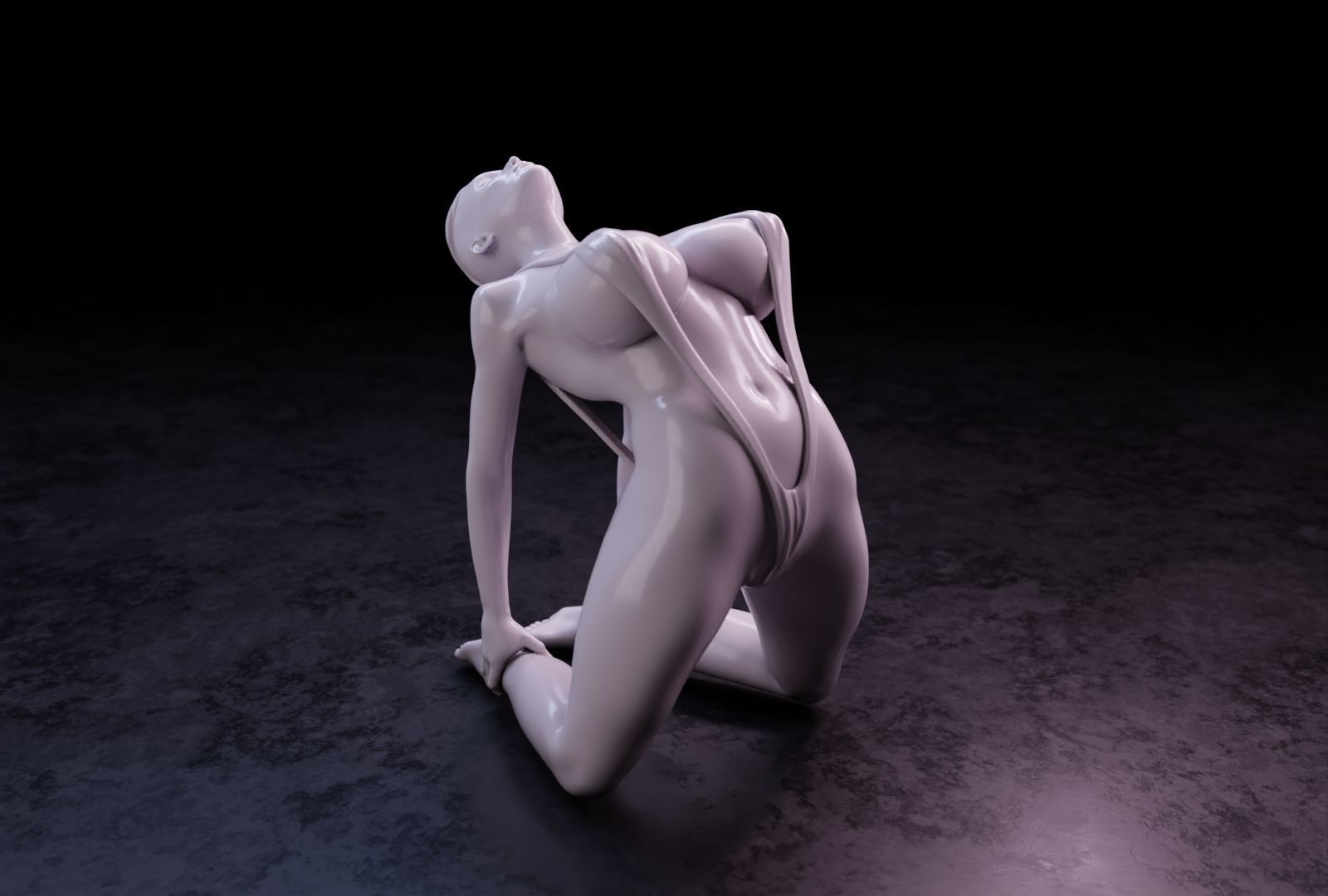 Sexy girl 106 3D print model_1