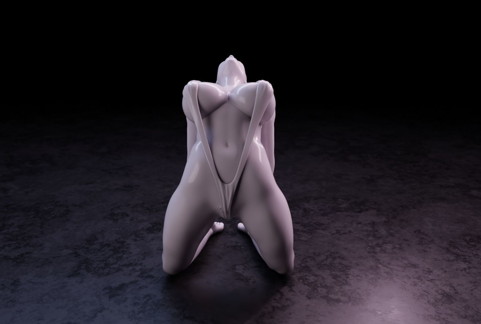 Sexy girl 106 3D print model_5